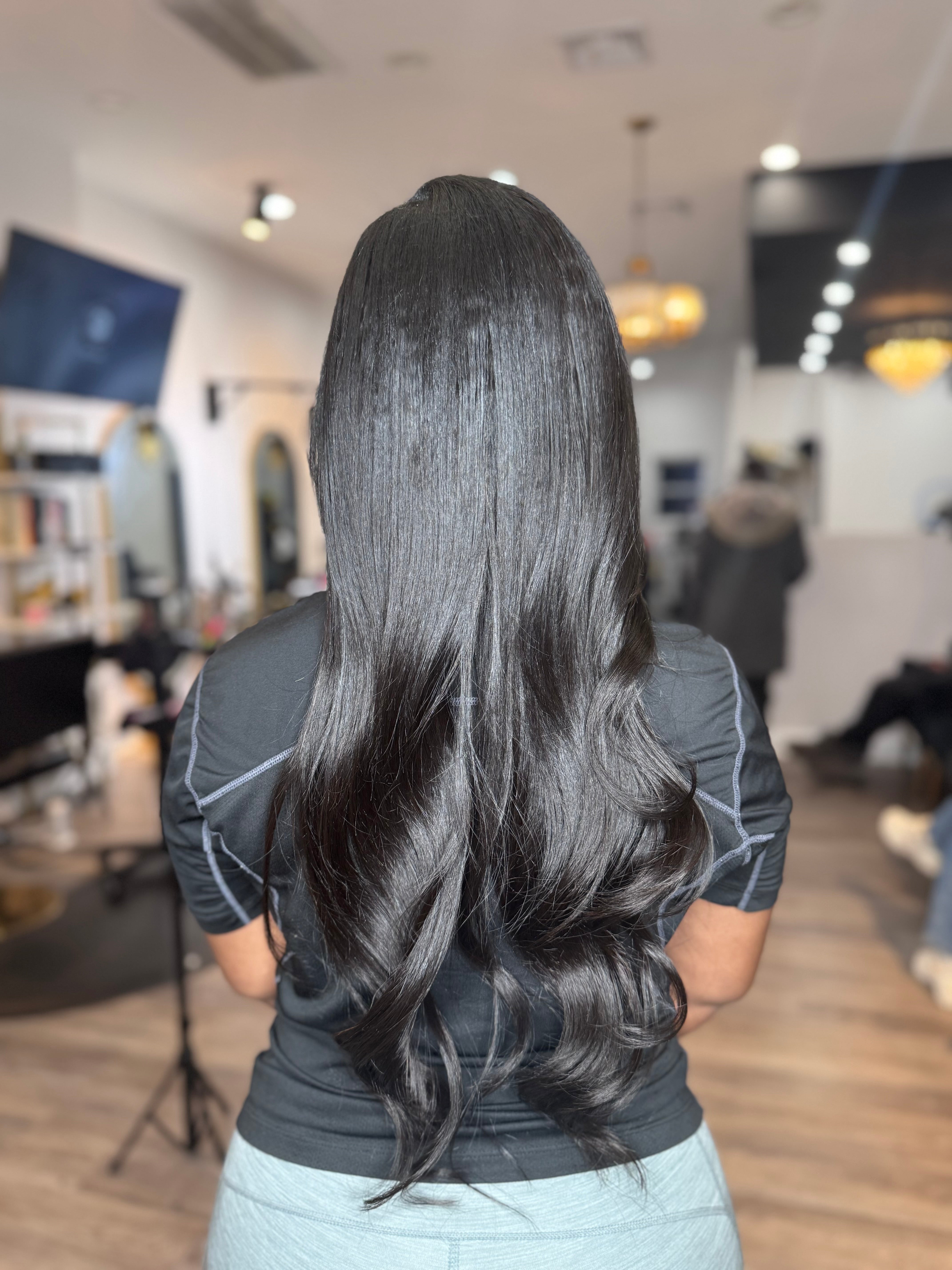 Nubian Kinky Straight Clip in