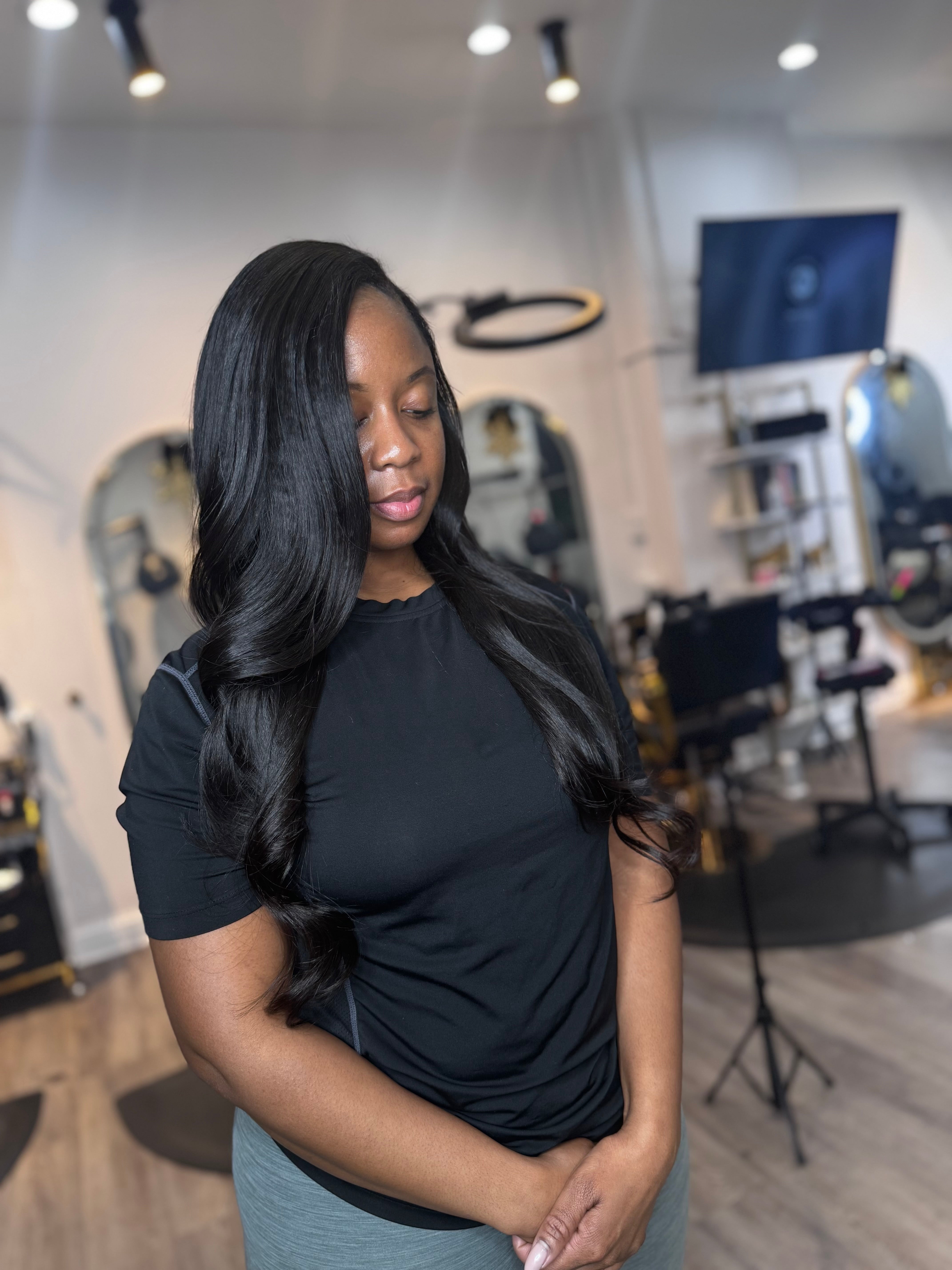 Nubian Kinky Straight Clip in