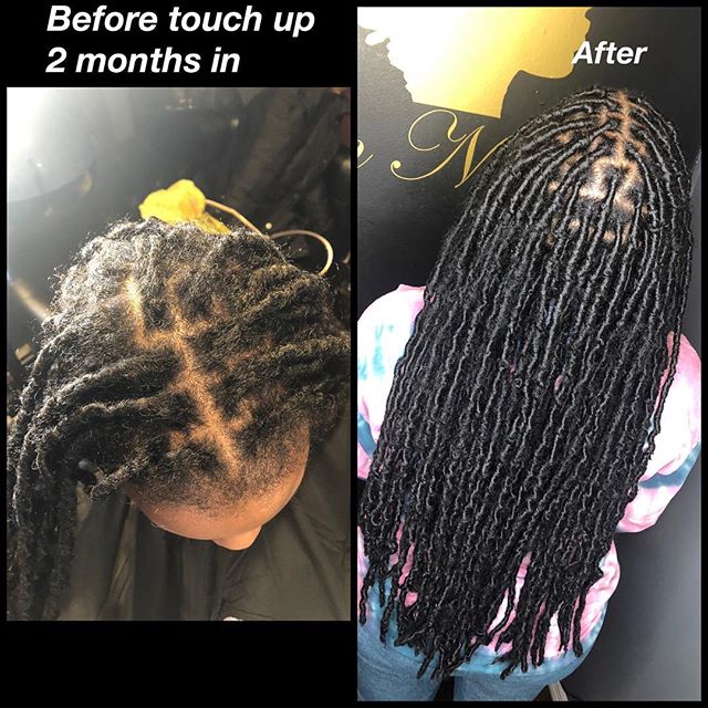 Faux Locs Touch Up