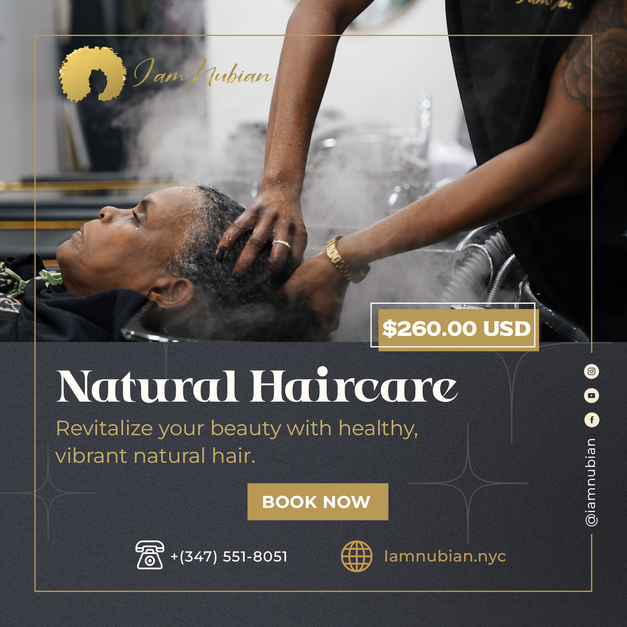 Natural Haircare in Elmont, NY (Full Service)